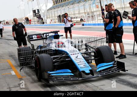 George Russell (GBR) Williams Racing FW42. 02.04.2019. Formula One Testing, Sakhir, Bahrain, Tueday. Bildnachweis sollte lauten: XPB/Press Association Images. Stockfoto