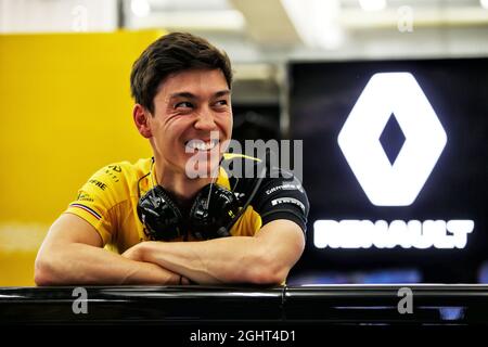 Jack Aitken (GBR) / (Kor) Renault F1 Team Testfahrer. 02.04.2019. Formula One Testing, Sakhir, Bahrain, Tueday. Bildnachweis sollte lauten: XPB/Press Association Images. Stockfoto