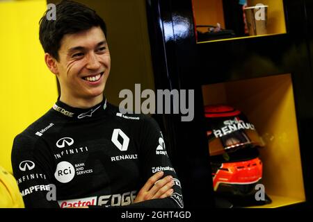 Jack Aitken (GBR) / (Kor) Renault F1 Team Testfahrer. 03.04.2019. Formula One Testing, Sakhir, Bahrain, Mittwoch. Bildnachweis sollte lauten: XPB/Press Association Images. Stockfoto