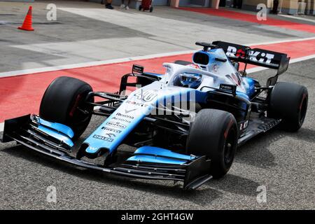 Williams Racing FW42 Test- und Entwicklungstreiber. 03.04.2019. Formula One Testing, Sakhir, Bahrain, Mittwoch. Bildnachweis sollte lauten: XPB/Press Association Images. Stockfoto