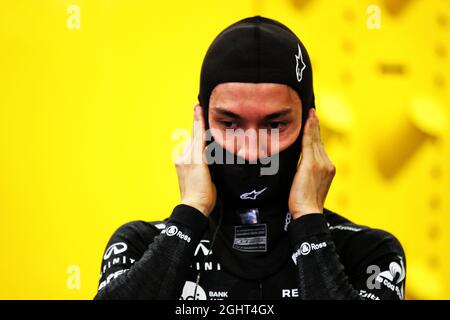 Jack Aitken (GBR) / (Kor) Renault F1 Team Testfahrer. 03.04.2019. Formula One Testing, Sakhir, Bahrain, Mittwoch. Bildnachweis sollte lauten: XPB/Press Association Images. Stockfoto