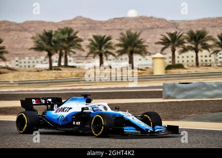 Nichola Latifi (CDN) Williams Racing FW42 Test- und Entwicklungstreiber. 03.04.2019. Formula One Testing, Sakhir, Bahrain, Mittwoch. Bildnachweis sollte lauten: XPB/Press Association Images. Stockfoto