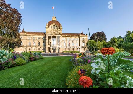 Palais du Rhin im Quartier Allemand, Neustadt, Straßburg, Elsass, Frankreich Stockfoto