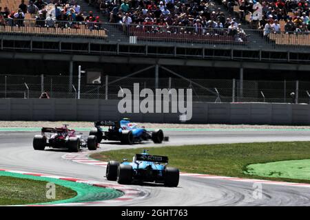 George Russell (GBR) Williams Racing FW42. Großer Preis von Spanien, Sonntag, 12. Mai 2019. Barcelona, Spanien. 12.05.2019. Formel 1 Weltmeisterschaft, Rd 5, Großer Preis Von Spanien, Barcelona, Spanien, Wettkampftag. Bildnachweis sollte lauten: XPB/Press Association Images. Stockfoto