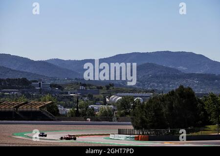 Sebastian Vettel (GER) Ferrari SF90. 14.05.2019. Formel 1 Im Saisontest, Tag 1, Barcelona, Spanien. Dienstag. Bildnachweis sollte lauten: XPB/Press Association Images. Stockfoto