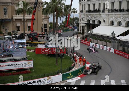 Kevin Magnussen (DEN) Haas VF-19. 26.05.2019. Formel-1-Weltmeisterschaft, Rd 6, Großer Preis Von Monaco, Monte Carlo, Monaco, Wettkampftag. Bildnachweis sollte lauten: XPB/Press Association Images. Stockfoto