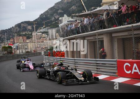 Kevin Magnussen (DEN) Haas VF-19. 26.05.2019. Formel-1-Weltmeisterschaft, Rd 6, Großer Preis Von Monaco, Monte Carlo, Monaco, Wettkampftag. Bildnachweis sollte lauten: XPB/Press Association Images. Stockfoto