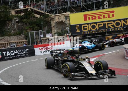 Kevin Magnussen (DEN) Haas VF-19. 26.05.2019. Formel-1-Weltmeisterschaft, Rd 6, Großer Preis Von Monaco, Monte Carlo, Monaco, Wettkampftag. Bildnachweis sollte lauten: XPB/Press Association Images. Stockfoto