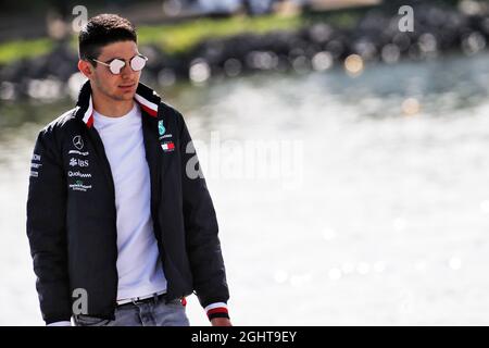 Esteban Ocon (FRA) Mercedes AMG F1 Reserve Driver. 07.06.2019. Formel 1 Weltmeisterschaft, Rd 5, Großer Preis Von Spanien, Barcelona, Spanien, Übungstag. Bildnachweis sollte lauten: XPB/Press Association Images. Stockfoto