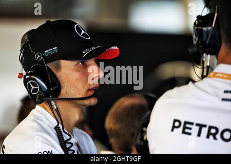 Esteban Ocon (FRA) Mercedes AMG F1 Reserve Driver. 07.06.2019. Formel 1 Weltmeisterschaft, Rd 5, Großer Preis Von Spanien, Barcelona, Spanien, Übungstag. Bildnachweis sollte lauten: XPB/Press Association Images. Stockfoto