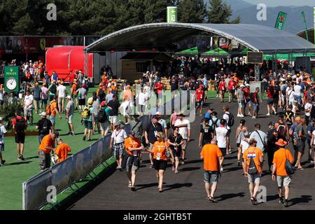 Atmosphäre im Kreislauf – Lüfter. 29.06.2019. Formel 1 Weltmeisterschaft, Rd 9, Großer Preis Von Österreich, Spielberg, Österreich, Qualifizierender Tag. Bildnachweis sollte lauten: XPB/Press Association Images. Stockfoto