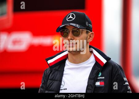 Esteban Ocon (FRA) Mercedes AMG F1 Reserve Driver. 11.07.2019. Formel-1-Weltmeisterschaft, Rd 10, Großer Preis Von Großbritannien, Silverstone, England, Tag Der Vorbereitung. Bildnachweis sollte lauten: XPB/Press Association Images. Stockfoto