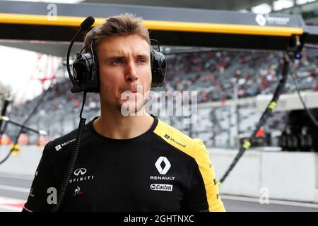 Sergey Sirotkin (RUS) Renault F1 Team Reserve Fahrer. 11.10.2019. Formel 1 Weltmeisterschaft, Rd 17, Großer Preis Von Japan, Suzuka, Japan, Übungstag. Bildnachweis sollte lauten: XPB/Press Association Images. Stockfoto