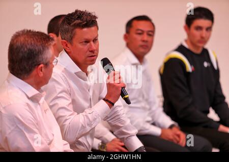 Marcin Budkowski (POL), Executive Director des Renault F1-Teams. 12.02.2020. Renault F1 Team Season Opener, L’Atelier Renault, Paris, Frankreich, Mittwoch. Bildnachweis sollte lauten: XPB/Press Association Images. Stockfoto