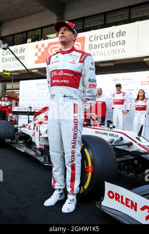 Kimi Räikkönen (FIN) Alfa Romeo Racing C39. 19.02.2020. Formel-1-Test, Erster Tag, Barcelona, Spanien. Mittwoch. Bildnachweis sollte lauten: XPB/Press Association Images. Stockfoto