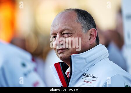 Frederic Vasseur (FRA) Leiter des Alfa Romeo Racing Teams. 19.02.2020. Formel-1-Test, Erster Tag, Barcelona, Spanien. Mittwoch. Bildnachweis sollte lauten: XPB/Press Association Images. Stockfoto