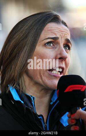 Claire Williams (GBR) Williams Racing Deputy Team Principal. 19.02.2020. Formel-1-Test, Erster Tag, Barcelona, Spanien. Mittwoch. Bildnachweis sollte lauten: XPB/Press Association Images. Stockfoto