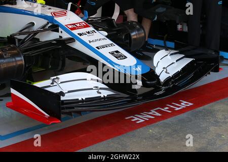 Williams Racing FW43 Frontflügel. 19.02.2020. Formel-1-Test, Erster Tag, Barcelona, Spanien. Mittwoch. Bildnachweis sollte lauten: XPB/Press Association Images. Stockfoto