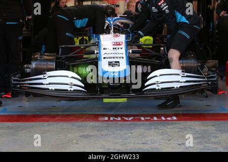 Williams Racing FW43 Frontflügel. 19.02.2020. Formel-1-Test, Erster Tag, Barcelona, Spanien. Mittwoch. Bildnachweis sollte lauten: XPB/Press Association Images. Stockfoto