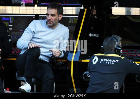 Cyril Abiteboul (FRA) Renault Sport F1 Geschäftsführer. 20.02.2020. Formel-1-Test, Tag Zwei, Barcelona, Spanien. Donnerstag. Bildnachweis sollte lauten: XPB/Press Association Images. Stockfoto