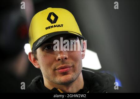 Esteban Ocon (FRA) Renault F1 Team. 27.02.2020. Formel-1-Test, Tag Zwei, Barcelona, Spanien. Donnerstag. Bildnachweis sollte lauten: XPB/Press Association Images. Stockfoto