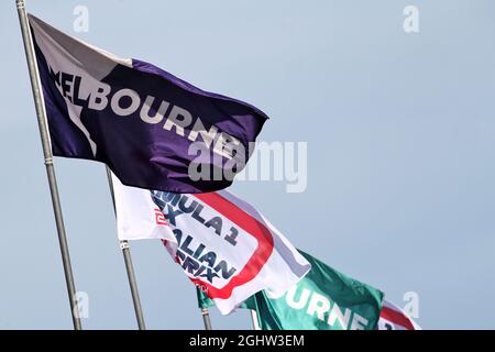 Atmosphäre des Stromkreises - Alarmmeldungen. 12.03.2020. Formel-1-Weltmeisterschaft, Rd 1, Großer Preis Von Australien, Albert Park, Melbourne, Australien, Vorbereitungstag. Bildnachweis sollte lauten: XPB/Press Association Images. Stockfoto