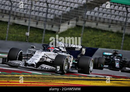 Daniil Kvyat (RUS) AlphaTauri AT01. 12.07.2020. Formel 1 Weltmeisterschaft, Rd 2, Steiermark Grand Prix, Spielberg, Österreich, Wettkampftag. Bildnachweis sollte lauten: XPB/Press Association Images. Stockfoto