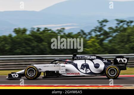 Daniil Kvyat (RUS) AlphaTauri AT01. 17.07.2020. Formel 1 Weltmeisterschaft, Rd 3, Großer Preis Von Ungarn, Budapest, Ungarn, Übungstag. Bildnachweis sollte lauten: XPB/Press Association Images. Stockfoto