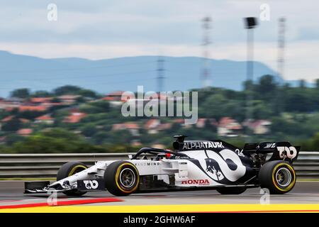 Daniil Kvyat (RUS) AlphaTauri AT01. 17.07.2020. Formel 1 Weltmeisterschaft, Rd 3, Großer Preis Von Ungarn, Budapest, Ungarn, Übungstag. Bildnachweis sollte lauten: XPB/Press Association Images. Stockfoto