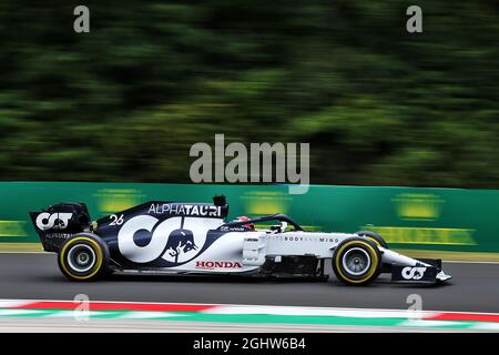 Daniil Kvyat (RUS) AlphaTauri AT01. 17.07.2020. Formel 1 Weltmeisterschaft, Rd 3, Großer Preis Von Ungarn, Budapest, Ungarn, Übungstag. Bildnachweis sollte lauten: XPB/Press Association Images. Stockfoto