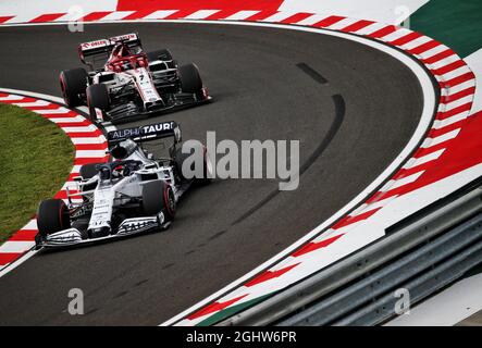 Daniil Kvyat (RUS) AlphaTauri AT01. 18.07.2020. Formel 1 Weltmeisterschaft, Rd 3, Großer Preis Von Ungarn, Budapest, Ungarn, Qualifizierender Tag. Bildnachweis sollte lauten: XPB/Press Association Images. Stockfoto