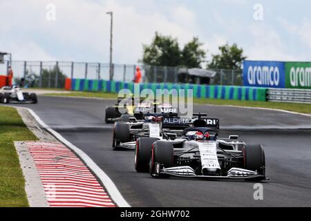 Daniil Kvyat (RUS) AlphaTauri AT01. 19.07.2020. Formel 1 Weltmeisterschaft, Rd 3, Großer Preis Von Ungarn, Budapest, Ungarn, Wettkampftag. Bildnachweis sollte lauten: XPB/Press Association Images. Stockfoto