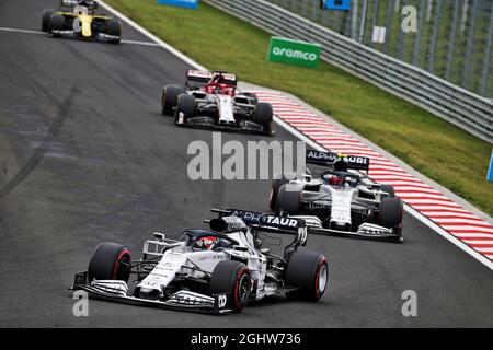 Daniil Kvyat (RUS) AlphaTauri AT01. 19.07.2020. Formel 1 Weltmeisterschaft, Rd 3, Großer Preis Von Ungarn, Budapest, Ungarn, Wettkampftag. Bildnachweis sollte lauten: XPB/Press Association Images. Stockfoto