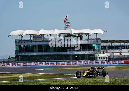 Esteban Ocon (FRA) Renault F1 Team RS20. 31.07.2020. Formel-1-Weltmeisterschaft, Rd 4, Großer Preis Von Großbritannien, Silverstone, England, Übungstag. Bildnachweis sollte lauten: XPB/Press Association Images. Stockfoto