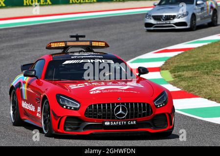 Red FIA Safety Car. 10.09.2020. Formel 1 Weltmeisterschaft, Rd 9, Großer Preis Der Toskana, Mugello, Italien, Tag Der Vorbereitung. Bildnachweis sollte lauten: XPB/Press Association Images. Stockfoto