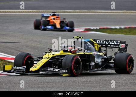 Esteban Ocon (FRA) Renault F1 Team RS20. 11.10.2020. Formel-1-Weltmeisterschaft, Rd 11, Großer Preis Der Eifel, Nurbugring, Deutschland, Wettkampftag. Bildnachweis sollte lauten: XPB/Press Association Images. Stockfoto