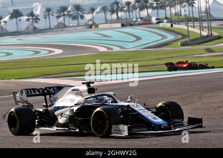 Jack Aitken (GBR) / (Kor) Williams Racing FW43. 15.12.2020. Formel-1-Tests, Yas Marina Circuit, Abu Dhabi, Dienstag. Bildnachweis sollte lauten: XPB/Press Association Images. Stockfoto