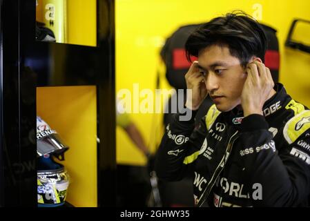 Guanyu Zhou (CHN) Renault F1 Team Testfahrer. 15.12.2020. Formel-1-Tests, Yas Marina Circuit, Abu Dhabi, Dienstag. Bildnachweis sollte lauten: XPB/Press Association Images. Stockfoto