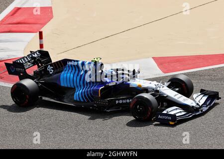 Roy Nissany (ISR) Williams Racing FW43B Entwicklungstreiber. 12.03.2021. Formel-1-Tests, Sakhir, Bahrain, Erster Tag. Bildnachweis sollte lauten: XPB/Press Association Images. Stockfoto