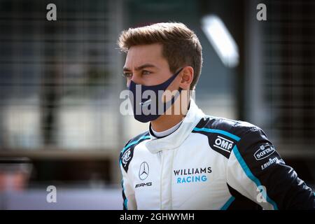 George Russell (GBR) Williams Racing. 12.03.2021. Formel-1-Tests, Sakhir, Bahrain, Erster Tag. Bildnachweis sollte lauten: XPB/Press Association Images. Stockfoto