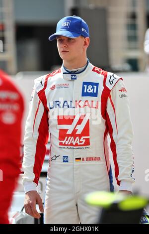 Mick Schumacher (GER) Haas F1 Team. 12.03.2021. Formel-1-Tests, Sakhir, Bahrain, Erster Tag. Bildnachweis sollte lauten: XPB/Press Association Images. Stockfoto