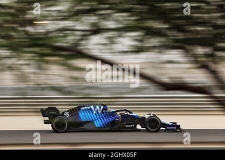 Roy Nissany (ISR) Williams Racing FW43B Entwicklungstreiber. 12.03.2021. Formel-1-Tests, Sakhir, Bahrain, Erster Tag. Bildnachweis sollte lauten: XPB/Press Association Images. Stockfoto