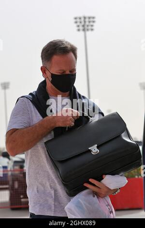 Christian Horner (GBR) Leiter des Red Bull Racing Teams. 13.03.2021. Formel-1-Test, Sakhir, Bahrain, Tag Zwei. Bildnachweis sollte lauten: XPB/Press Association Images. Stockfoto