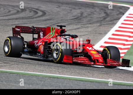 Charles Leclerc (MON) Ferrari SF-21. 14.03.2021. Formel-1-Test, Sakhir, Bahrain, Tag Drei. Bildnachweis sollte lauten: XPB/Press Association Images. Stockfoto