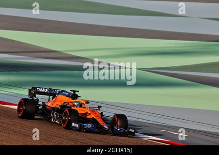 Daniel Ricciardo (AUS) McLaren MCL35M. 14.03.2021. Formel-1-Test, Sakhir, Bahrain, Tag Drei. Bildnachweis sollte lauten: XPB/Press Association Images. Stockfoto