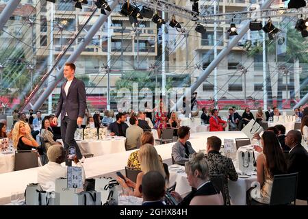 Stoffel Vandoorne (Bel) Mercedes AMG F1 Reserve Driver auf der Amber Lounge Fashion Show. 21.05.2021. Formel-1-Weltmeisterschaft, Rd 5, Großer Preis Von Monaco, Monte Carlo, Monaco, Freitag. Bildnachweis sollte lauten: XPB/Press Association Images. Stockfoto