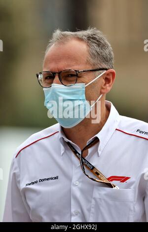 Stefano Domenicali (ITA) Formel-1-Präsident und CEO. 04.06.2021. Formel-1-Weltmeisterschaft, Rd 6, Großer Preis Von Aserbaidschan, Baku Street Circuit, Aserbaidschan, Übungstag. Bildnachweis sollte lauten: XPB/Press Association Images. Stockfoto