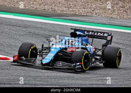 Guanyu Zhou (CHN) Alpine F1 Team A521 Testfahrer. 02.07.2021. Formel 1 Weltmeisterschaft, Rd 9, Großer Preis Von Österreich, Spielberg, Österreich, Übungstag. Bildnachweis sollte lauten: XPB/Press Association Images. Stockfoto