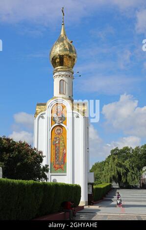 Transnistria Memorial of Glory in Tiraspol am Unabhängigkeitstag Stockfoto