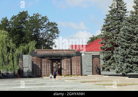 Transnistria Memorial of Glory in Tiraspol am Unabhängigkeitstag Stockfoto